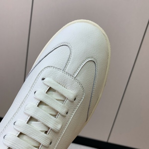 Scarpe Casual da Uomo Stile Europeo <span class=keywords><strong>in</strong></span> Vera Pelle di Vacchetta con Lacci, Scarpe Basse da Guida e da Viaggio, Nuovo Stile, Alta Comodità per Camminare - Product Image 2