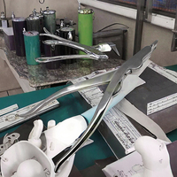 Écarteur chirurgical manuel à trois branches de qualité supérieure, 9 pouces, en acier inoxydable, certifié CE, avec un design unique