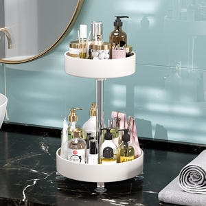 Étagère à épices rotative pour cuisine, support réglable en fer, rotation à 360 degrés, organiseur de bouteilles d'épices - Product Image 3