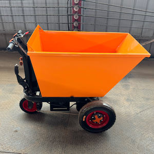 Chariot petit 3 roues camion à benne basculante béton Dumper brique Mini Cargo chariot chariot électrique - Product Image 4