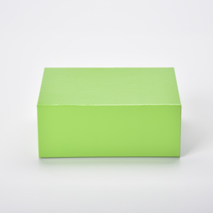 กล่องบรรจุภัณฑ์แบบพับได้รีไซเคิลแม่เหล็กกล่องแข็งสีเขียวแบบพกพา - Product Image 4