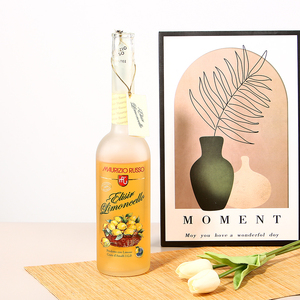 <span class=keywords><strong>Limoncello</strong></span> <span class=keywords><strong>italien</strong></span> de style méditerranéen vide givré Transparent 500ml 750ml bouteille de liqueur en verre avec liège en forme de <span class=keywords><strong>citron</strong></span> - Product Image 2