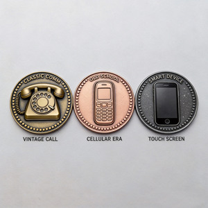 Marqueur de balle de <span class=keywords><strong>golf</strong></span> en alliage d'aluminium argenté, personnalisé, fabriqué en Chine, portable, pour jetons de poker - Product Image 2