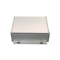 IP65 tahan air aluminium ekstrusi profil 80x38 PCB penutup baterai industri kotak Amplifier perumahan instrumen elektronik