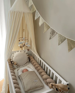 Design onirique nouveau-né lit suspendu décor cloche vent carillon dinosaure thème bébé berceau lit mobile - Product Image 6