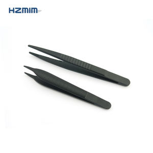 HZMIM Mode Kustomisasi Instrumen Bedah Sekali Pakai Hitam 14Cm Gunting Tang Plastik Bening Pinset Sekali Pakai untuk Bedah - Product Image 2