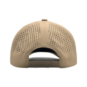 Gorra de Golf de 5 Paneles con Logotipo Personalizado, Impermeable, con Orificios Cortados con Láser, de Nailon de Secado Rápido, para <span class=keywords><strong>Hombre</strong></span> <span class=keywords><strong>y</strong></span> <span class=keywords><strong>Mujer</strong></span> - Product Image 4