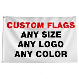 Wholesale Price Custom 3X5 Double Sided <b>Flags</b> Popular for Clubs and Teams with Easy Installation Eyelets - Product Image 1