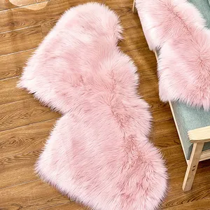 Customized Australian sheepskin wholesale best faux fur sheepskin rug carpet