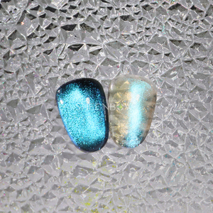 <span class=keywords><strong>Poudre</strong></span> de pigment magnétique Sheenbow en verre borosilicate bleu de qualité cosmétique, effet larme <span class=keywords><strong>d</strong></span>'ange - Product Image 2