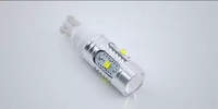 Blanc T10 25W 168 921 XBD Chips LED Backup Reverse Driving Running Light pour AUDI A2 A3 8L 8P A4 B5 B6 B7 8H A6 Ect