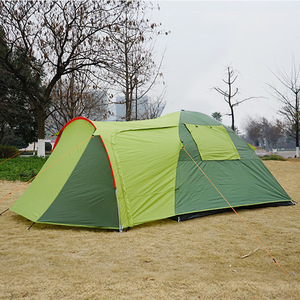 2026 Hight Quality <b>Large</b> Family 3 Person Camping <b>Tent</b> Polyester Waterproof Camping <b>Tent</b> Tube - Product Image 3