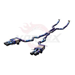 Sistema de Escape Catback con Válvulas de Titanio Azul Vortex para BMW F06 M6 Gran Coupé 4.4T con Tubos de Escape Cuádruples de Carbono - Product Image 2