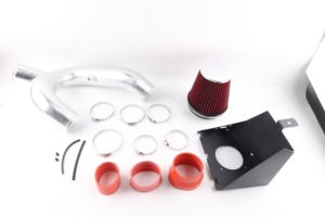 Kit de Admisión de Aire Frío Rojo con Protector Térmico y Filtro para Ford F150 3.5L V6 EcoBoost 2012-2014 AIM019-RD-SL - Product Image 6