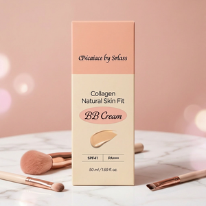 Cledbel OBM Natural Skin Fit BB & CC Creams SPF41 PA+++ Waterproof <b>Sunscreen</b> Moisturizer Loose Powder for All Skin Types - Product Image 3