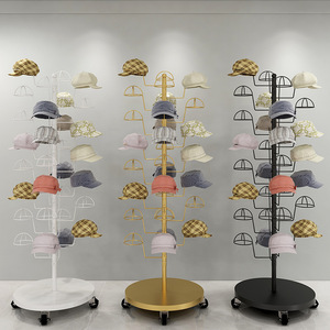 Phụ Nữ Của Quần Áo Trẻ Em Của Thai Sản Lưu Trữ Tầng Đứng Hat Giá Nhiều Lớp Tóc Giả Mũ Bảo Hiểm Giá Hiển Thị Chủ Vật Liệu Kim Loại - Product Image 2