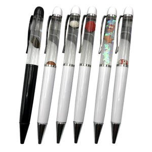 Nouveau stylo à bille flottant mode écriture largeur métal cristal paillettes publicité Promotion cadeau signature stylo - Product Image 3