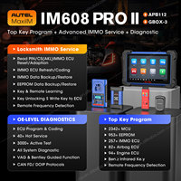 Herramientas Autel MaxiIM IM608 PRO II 2 XP400 IKEY, Programador de Llaves, Escáner OBD2, Programación de Llaves de Auto, Herramientas de Diagnóstico Altar IM 608