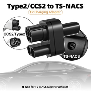 อะแดปเตอร์ชาร์จรถยนต์ไฟฟ้า Feyree รุ่น CCS2 เป็น NACS DC พร้อมอะแดปเตอร์ Type 2 เป็น NACS AC สำหรับเครื่องชาร์จรถยนต์ไฟฟ้า Tesla และสถานีชาร์จรถยนต์ไฟฟ้าเชิงพาณิชย์ - Product Image 4