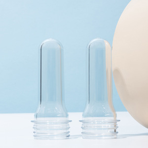 พรีฟอร์มขวดพลาสติกใสสำหรับฉีดแชมพูเจลอาบน้ำ38มม. ฟัน34ก. PET - Product Image 1