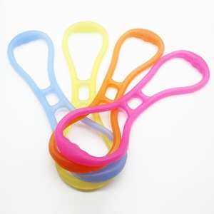 Personalizzato multi colore per il <span class=keywords><strong>fitness</strong></span> stretch strap silicone yoga workout formazione loop fasce per la forza delle <span class=keywords><strong>gambe</strong></span> fasce di resistenza - Product Image 3