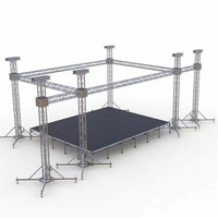 Truss de scène en aluminium à visser pour éclairage, son et sonorisation Line Array