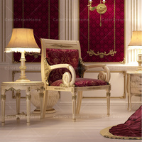Luxueux Art Rococo Plafond Décoration Panneau Motif Floral Conception Murale Complète pour La Maison Étanche Salon Cuisine