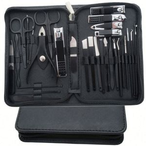 Estuche <span class=keywords><strong>de</strong></span> cuero con marco metálico, set <span class=keywords><strong>de</strong></span> <span class=keywords><strong>manicura</strong></span> y pedicura <span class=keywords><strong>de</strong></span> 9 piezas <span class=keywords><strong>para</strong></span> mujer, <span class=keywords><strong>kit</strong></span> <span class=keywords><strong>de</strong></span> viaje con estampado <span class=keywords><strong>de</strong></span> leopardo y marco metálico en estuche <span class=keywords><strong>de</strong></span> cuero. - Product Image 5