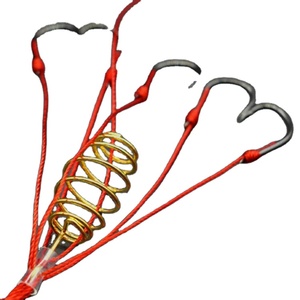 Byloo Bộ Móc Câu Cá Nổ Móc Câu Cá Bằng Thép Cacbon Siêu Cao Với Hộp Nhựa - Product Image 1