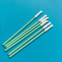 Bâtonnet de nettoyage d'imprimante T-31 rigide en PP, incliné, avec embout en PU de 3 mm, sans peluches, anti-poussière, pour le nettoyage de précision des montres