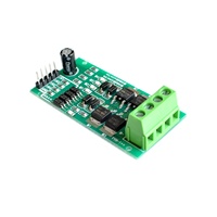 Dc Motor Drive Modul/Papan H Bridge Daya Tinggi Positif dan Negatif Rem PWM Kecepatan 5/12/24V