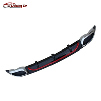 Accessoires de voiture Cache pare-chocs arrière Garniture Spoiler Lip Diffuser Bumper Protector Cover Pour Chevrolet Cruze 2017