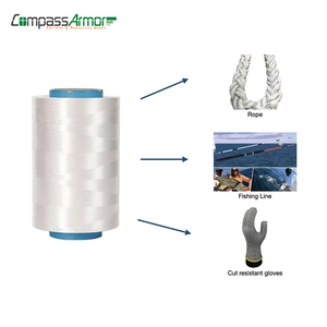 Hilo de Fibra UHMWPE Ultrafuerte de 15D-200D, Materia Prima Importada, para Equipo Resistente a Cortes y Líneas de Alta Resistencia - Product Image 2