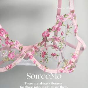 Nuovo Set Lingerie Sexy 2026 in Pizzo Ricamato <span class=keywords><strong>con</strong></span> Rose, Traspirante e Trasparente, Reggiseno <span class=keywords><strong>con</strong></span> <span class=keywords><strong>Fibbia</strong></span> a Cuore e Perizoma, Ideale per Feste, Taglia XL - Product Image 4