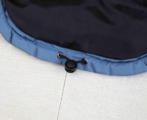 लक्जरी कपास क्लासिक हल्के धोने योग्य फोल्डेबल वाटरप्रूफ और सजावटी अनुकूलन कुत्ते कोट - Product Image 2