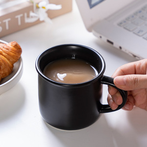 11oz Custom Matte Ceramic Coffee <b>Mug</b> with Engraved Logo - Product Image 5