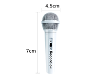 Microphone filaire portable GAM-58W, cardioïde dynamique, pour chant, avec interrupteur marche/arrêt, idéal pour les conférenciers, le karaoké et le chant