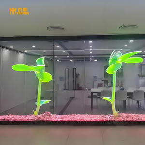 Top Qualité Transparentes Roll up Led <span class=keywords><strong>Film</strong></span> Affichage Écran Publicité Écran pour Publicité Panneau LED - Product Image 2