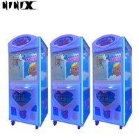 Machine à griffes d'arcade pour parc d'attractions - Attrapeur de peluches 220V/110V en métal et plastique à usage commercial