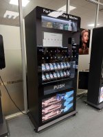 Máquina Expendedora de Perfume Automática Comercial de 10 Botellas y 18 Ranuras para Hotel, Nueva Llegada