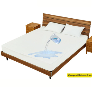 Protège-<span class=keywords><strong>matelas</strong></span> imperméable en fibre de bambou tricoté sur mesure pour hôtel et maison, <span class=keywords><strong>housse</strong></span> de <span class=keywords><strong>matelas</strong></span> anti-urine antidérapante - Product Image 4