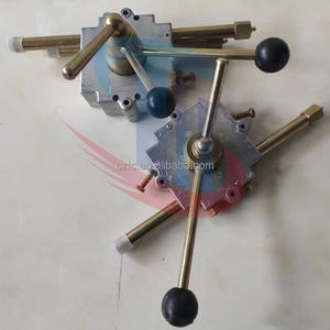 Bagian truk pengaduk beton tuas kontrol katup penutup tuas pengendali pompa jarak jauh untuk pencampur beton - Product Image 5