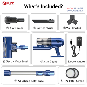 PLDK-aspiradora portátil de alta succión para el hogar, aspirador inteligente inalámbrico con batería recargable - Product Image 4