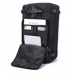 Sac à dos de voyage gratuit, grand format, imperméable, résistant à l'usure, décontracté, durable, pour les voyages d'affaires, avec compartiment pour ordinateur portable - Product Image 4