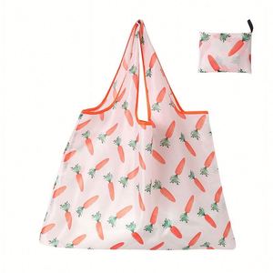 High Quality Customizable <b>Large</b> Oxford Floral Storage <b>Bag</b> Shopping Foldable for Woman for Man - Product Image 6