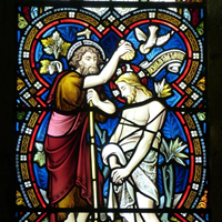 Panel de Vidrio Artístico Laminado Hecho a Mano con Figura Religiosa para Altar, Vidrio Decorativo Personalizado para Iglesia, Hotel, Villa, Salón, Duradero