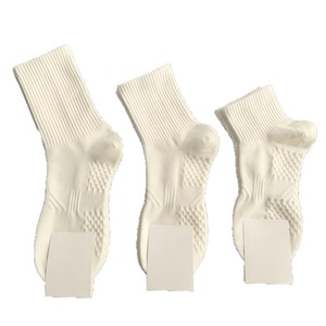 Men's Solid Color Athletic Socks Crew Length Sweat Absorbent Massage Sole Daily Casual Wear - Product Image 5