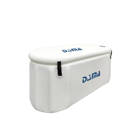DAMA Logo personnalisé 2024 nouveau Design Fitness trempage froid Pvc pliant Portable glace baignoire baril adultes gonflable glace baignoire