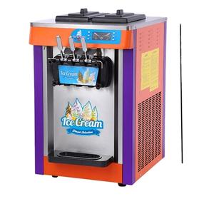 เครื่องทำไอศกรีม 3 รสชาติ สำหรับธุรกิจ ทำไอศกรีมซอฟต์เสิร์ฟ สเตนเลสสตีล - Product Image 1