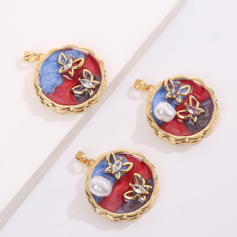 Hot Sale Glass Diamond Alloy Clavicle
